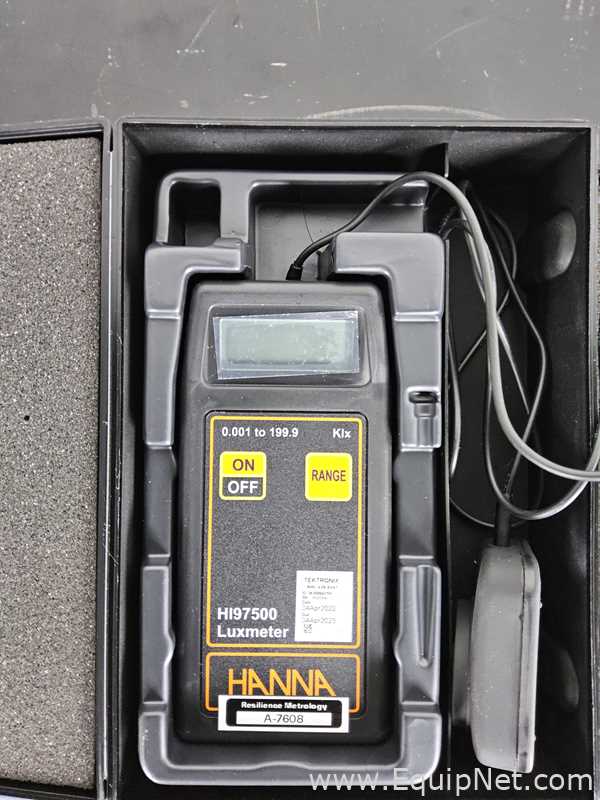 Lote de 3 Medidor Hanna Instruments HI97500