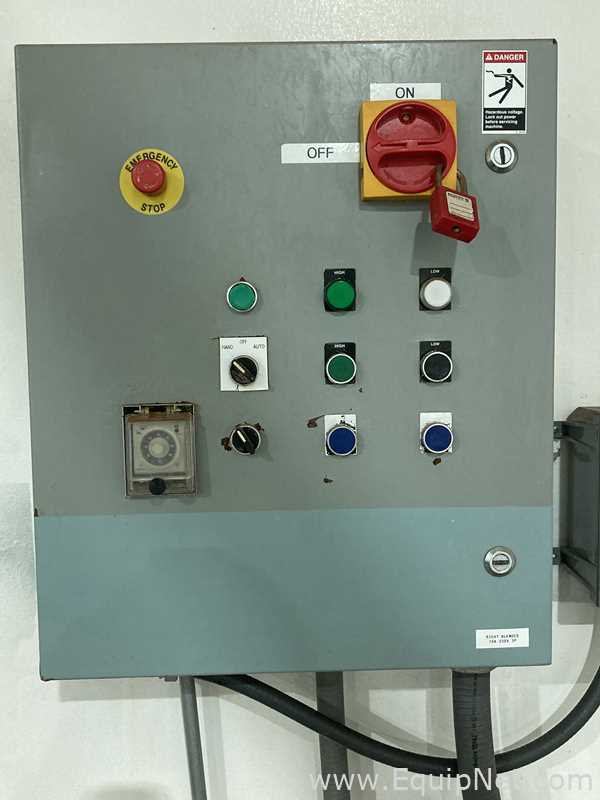 62 Cu. Ft. Sanitary Stainless Steel Double Ribbon Blender With 30 Inch Kason Screener