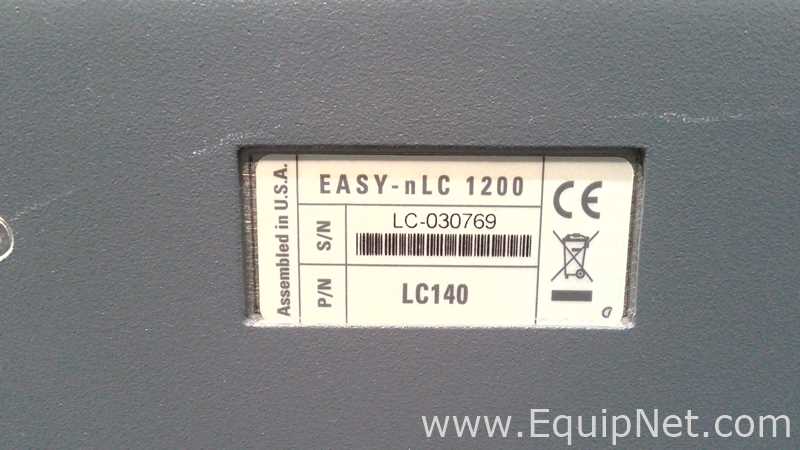 Cromatografía Thermo Scientific EASY-nLC 1200
