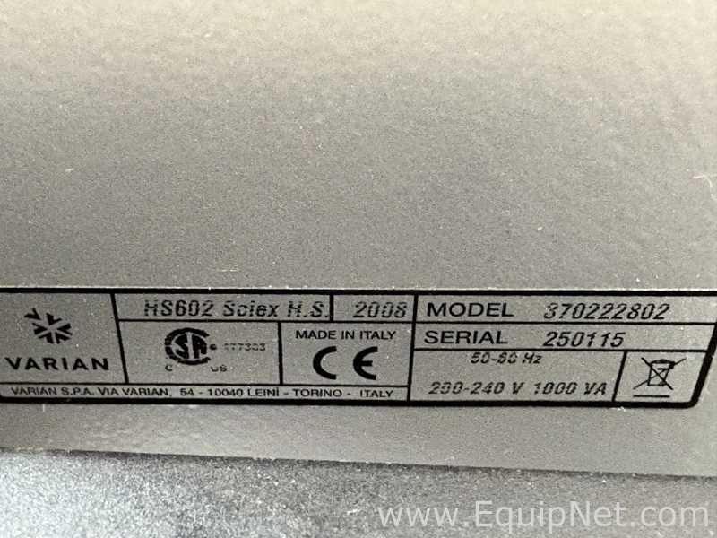 Espectrómetro de Masa MDS Sciex QTRAP LC/MS/MS
