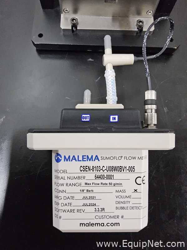 Lote de 2 Flujómetro Malema Sensors 