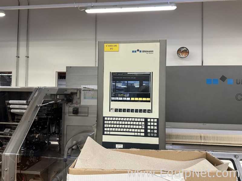 SIG Schweizerische HSL Sachet Filling and Sealing Machine with UHLMANN C2205 Cartoner