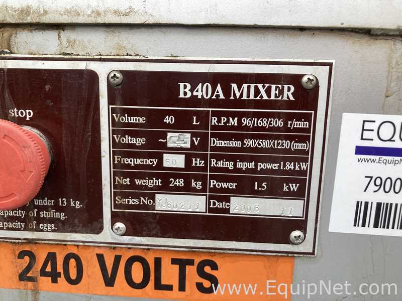 Misturador Commercial Planetary Mixer B40A