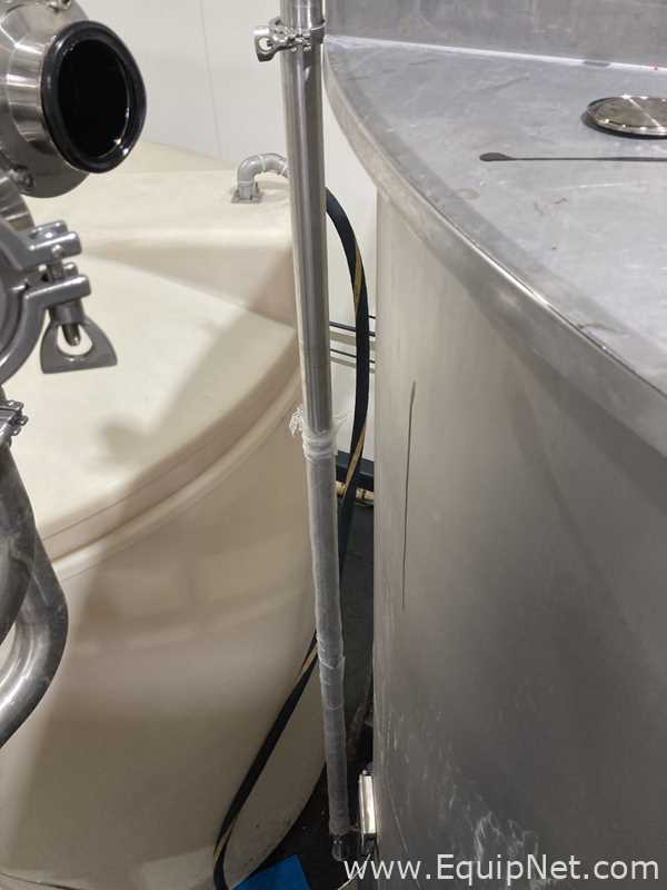 Approximately 3200 Gallon Stainless Steel Mixing Tank