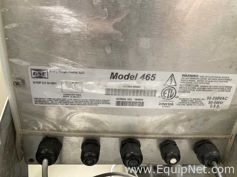 Lote de  Báscula GSE Avery Weigh-Tronix, LLC 465/350