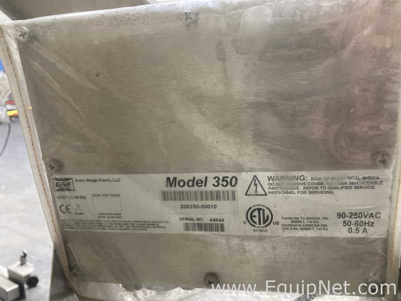 Lote de  Báscula GSE Avery Weigh-Tronix, LLC 465/350
