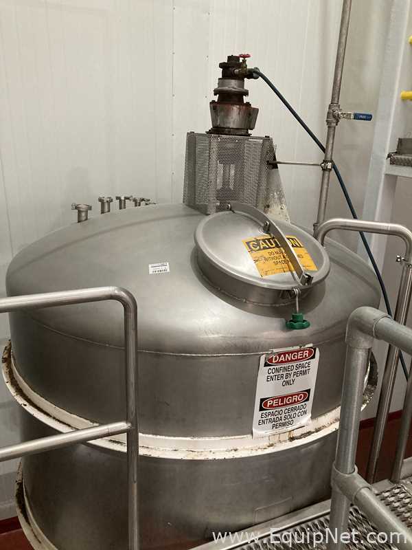 Tanque aço inox  .  1300 Galão