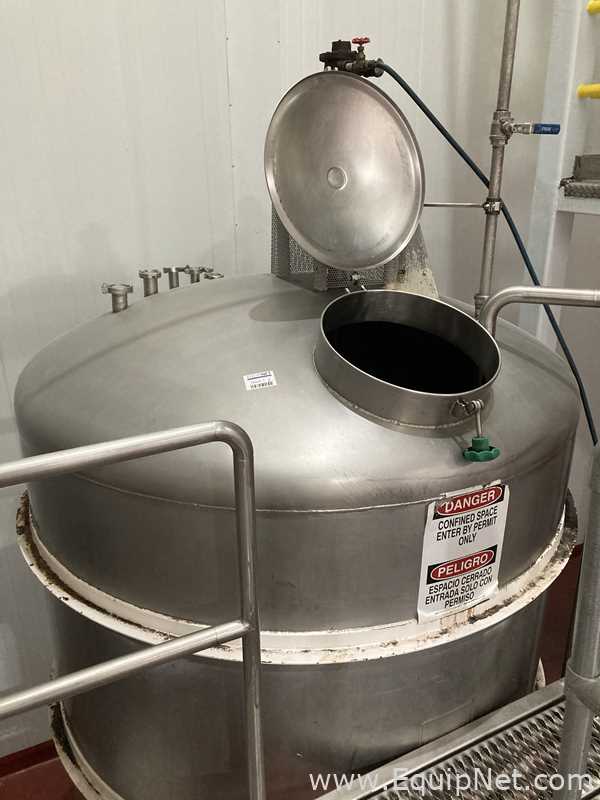 Tanque aço inox  .  1300 Galão