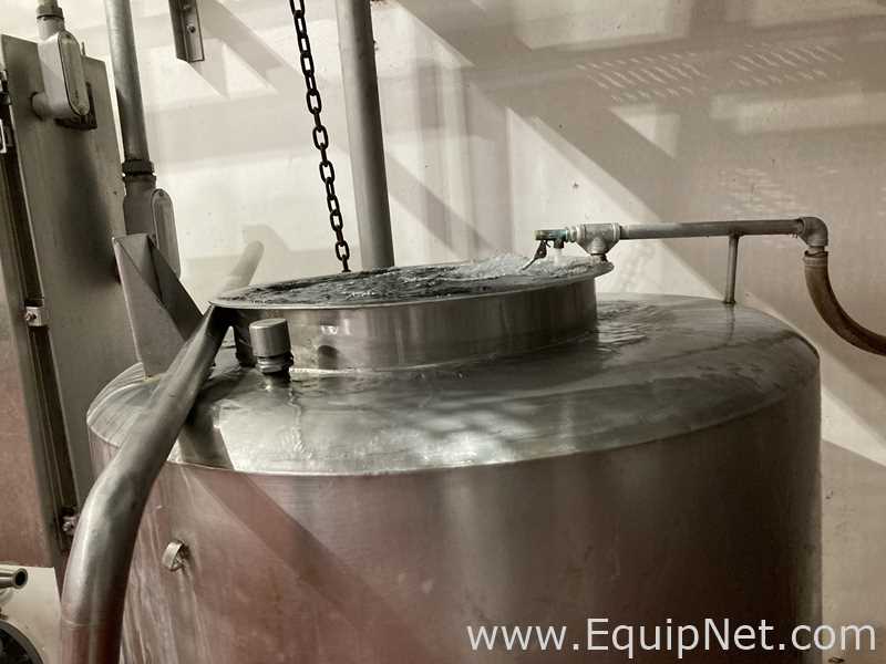 Tanque Acero inoxidable Metal Glass Products Co . 160 Galones