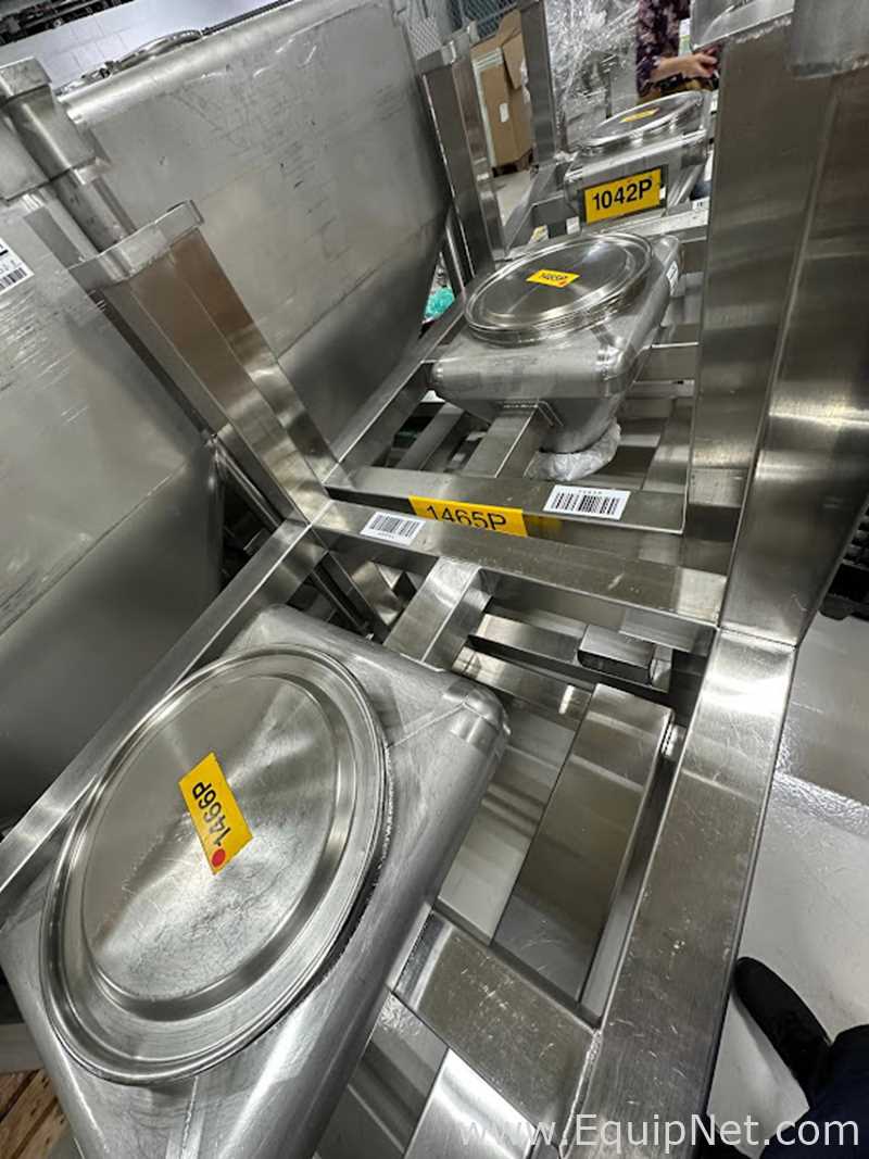 Lote de 3 Volquete de contenedores Tote Systems 