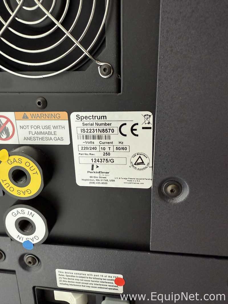 Gerador de Imagens Perkin Elmer Ivis Spectrum