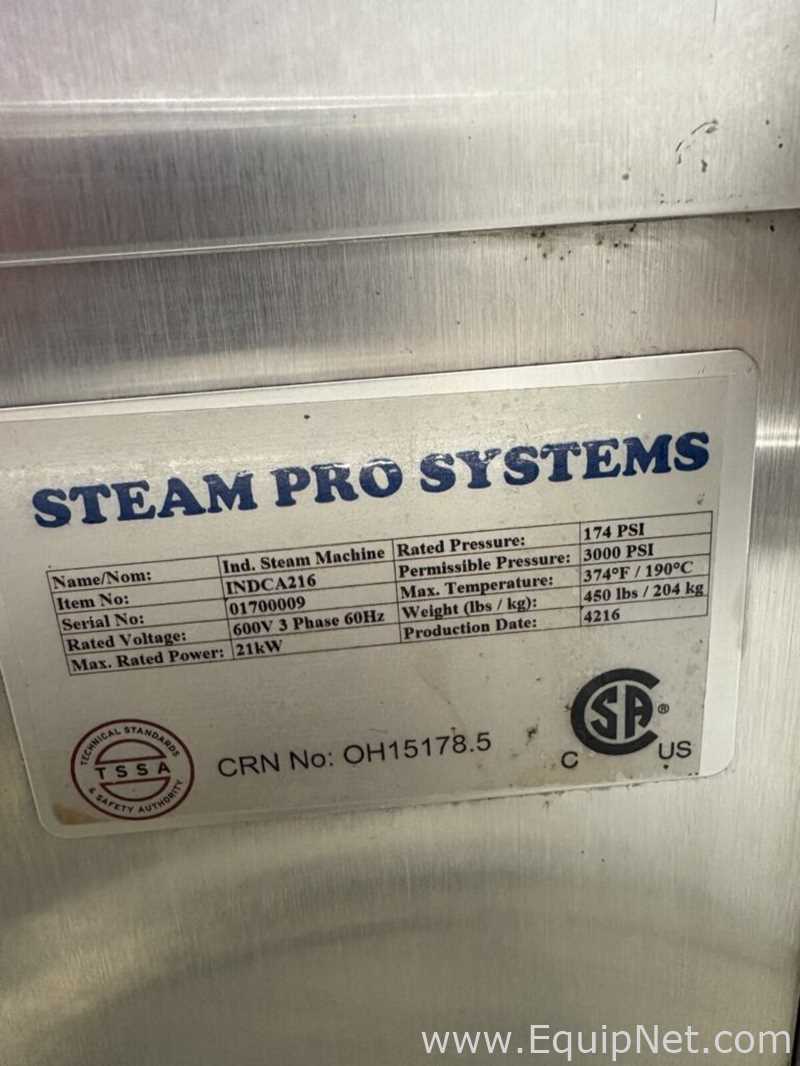 Steam Pro Systems INDCA216 Barrel Steamer