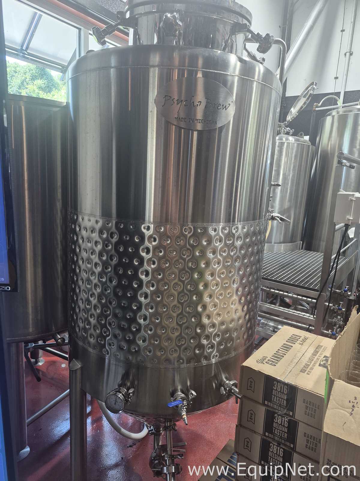 Equipamento de fabricação de cerveja e destilação aço inox Psycho Brew 
