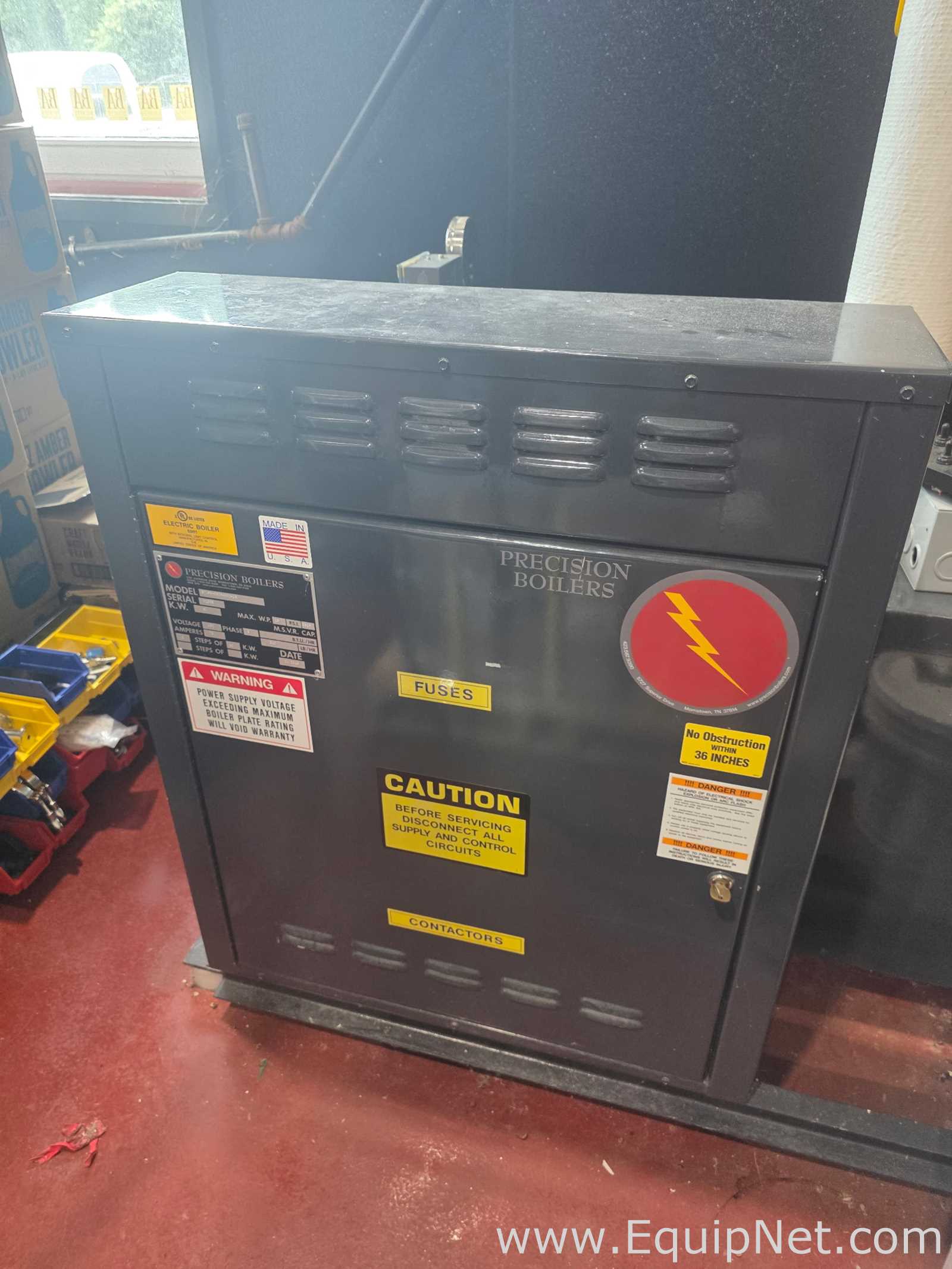 Precision Boilers ST16S-060B-480-15 60kW Electric Steam Boiler