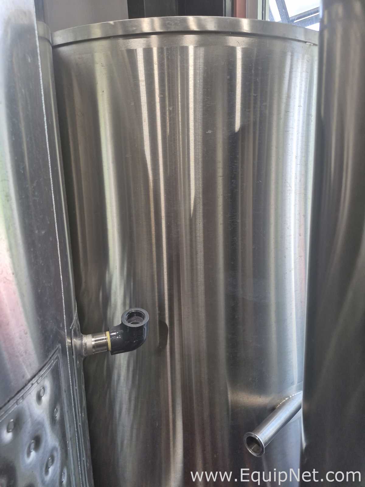 10 BBL Capacity Stainless Steel Open Top Tank With Handles