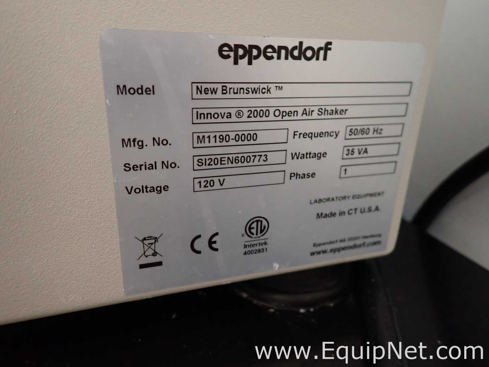 Agitador Eppendorf Innova 2000