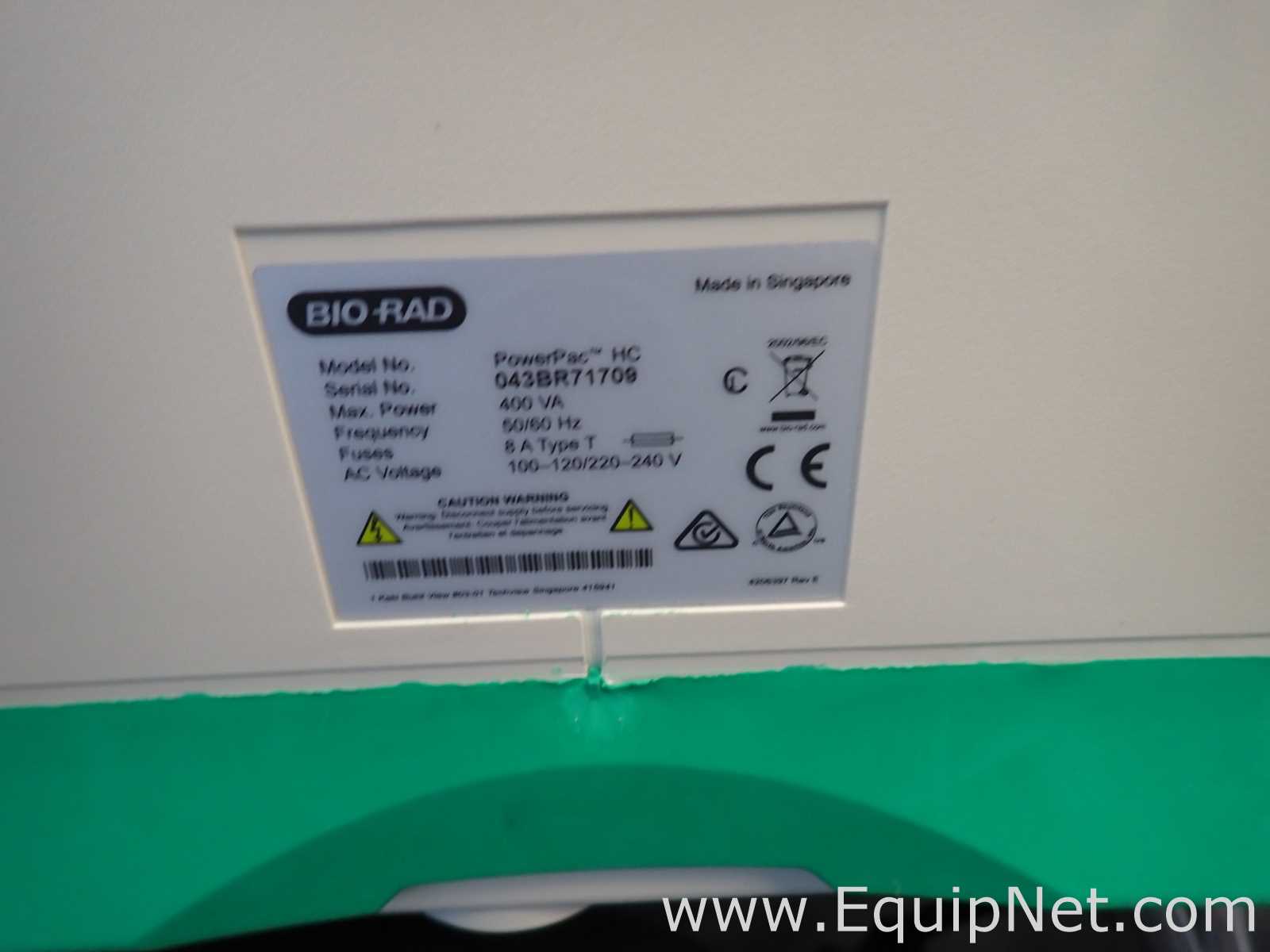 Bio-Rad PowerPac HC Electrophoresis Power Supplies with XCell SureLock Mini-Cell