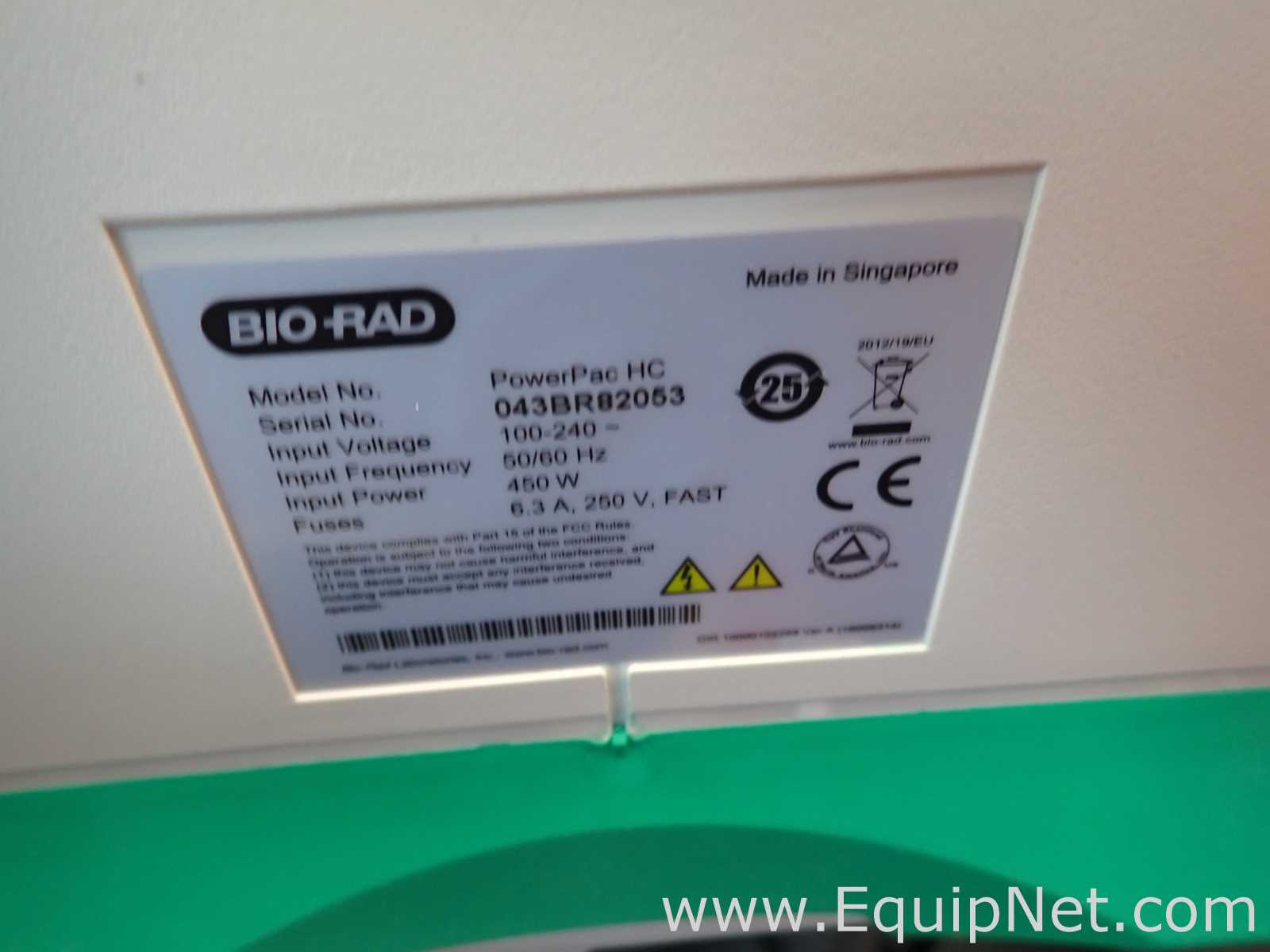 Bio-Rad PowerPac HC Electrophoresis Power Supplies with XCell SureLock Mini-Cell