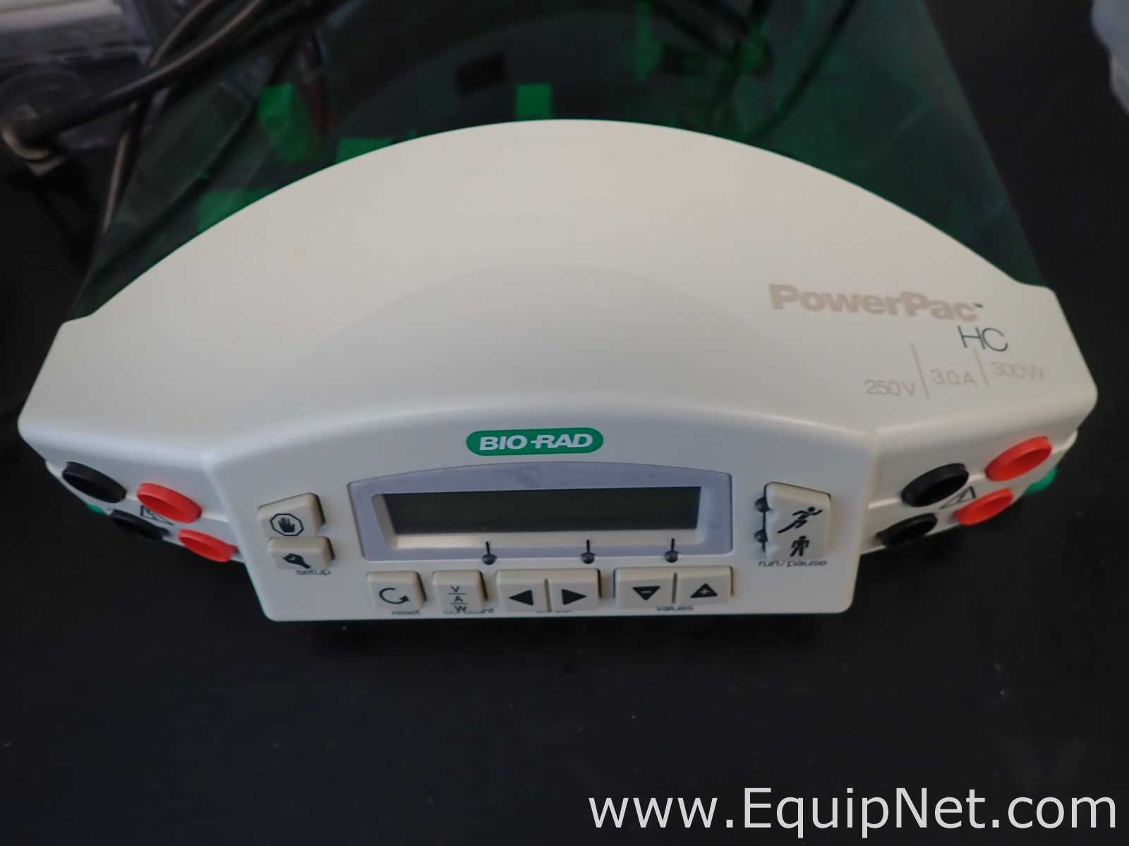 Lot of Bio-Rad PowerPac HC Power Supplies with Mini-PROTEAN Electrophoresis Cells
