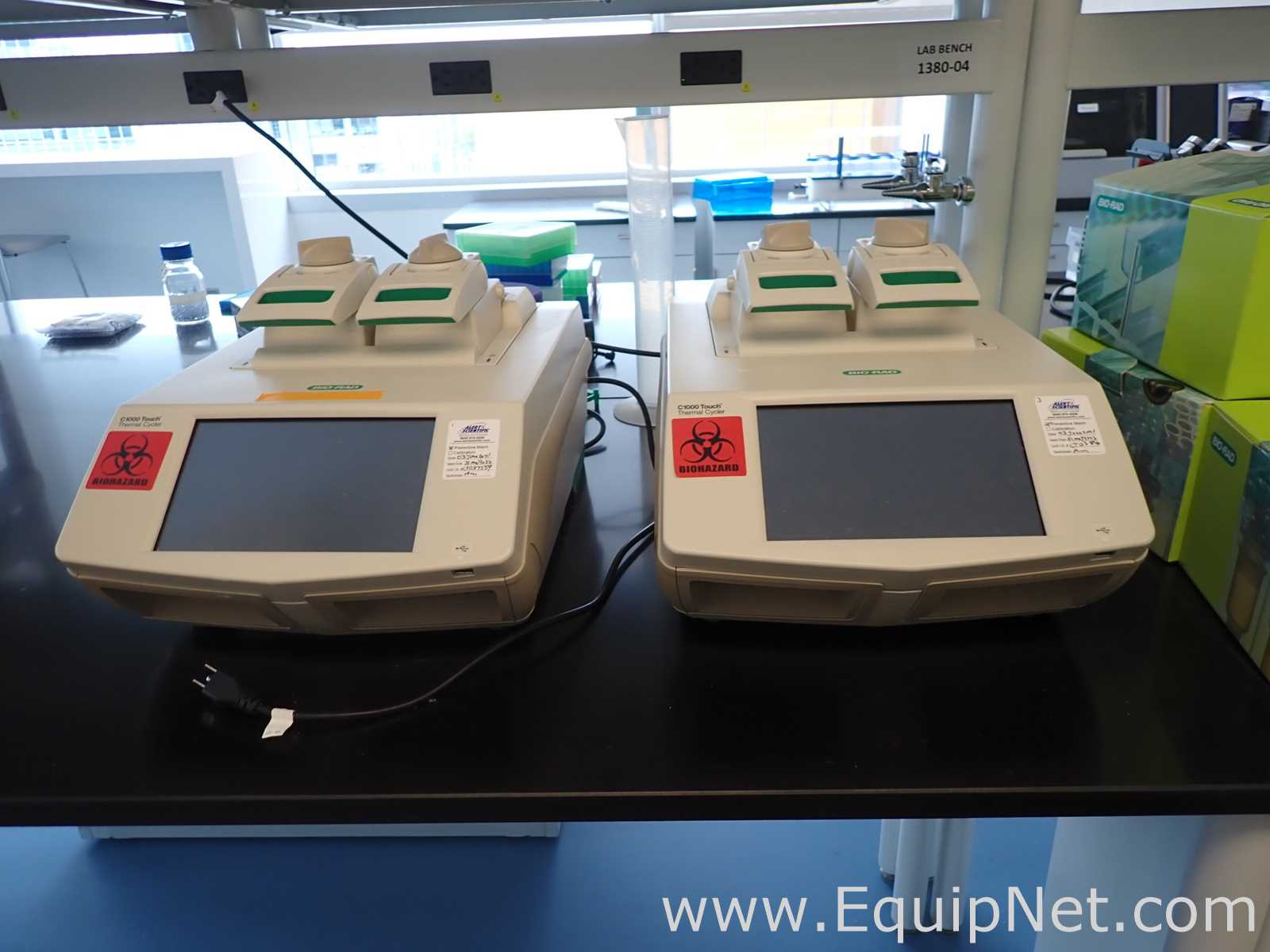 Lot of 2 Bio-Rad C1000 Touch Thermal Cycler with Dual 48/48 Fast Reaction Module