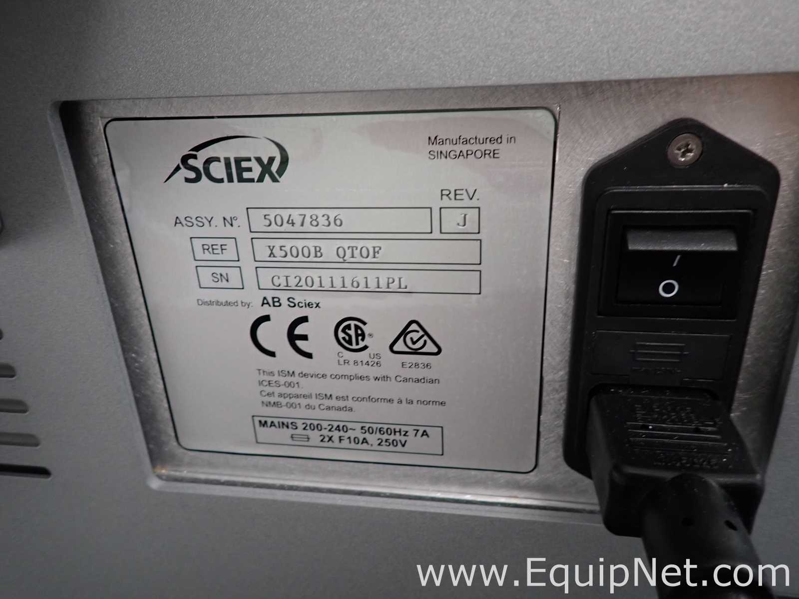 Espectrómetro de Masa Sciex X500B QTOF