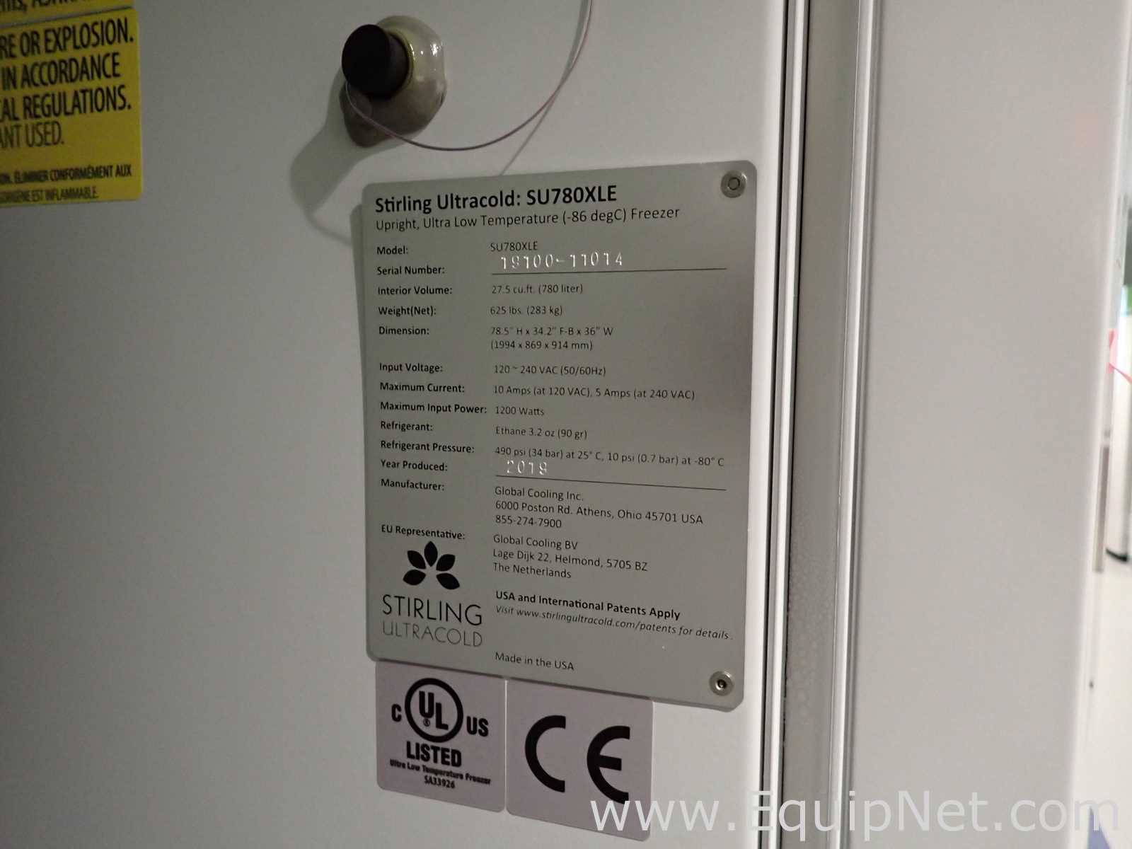 Congelador Stirling Ultracold  SU780XLE