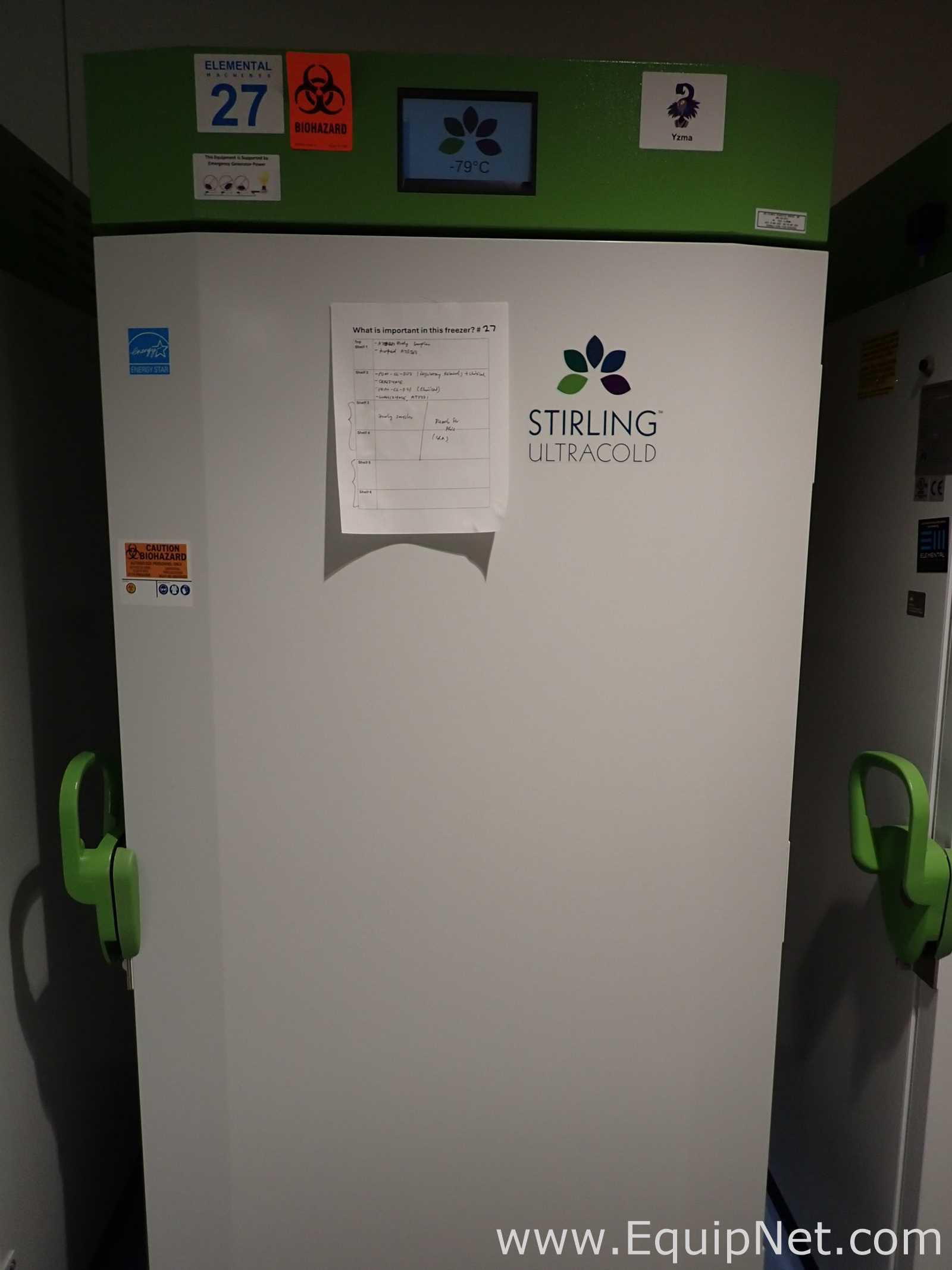 Congelador Stirling Ultracold  SU780XLE