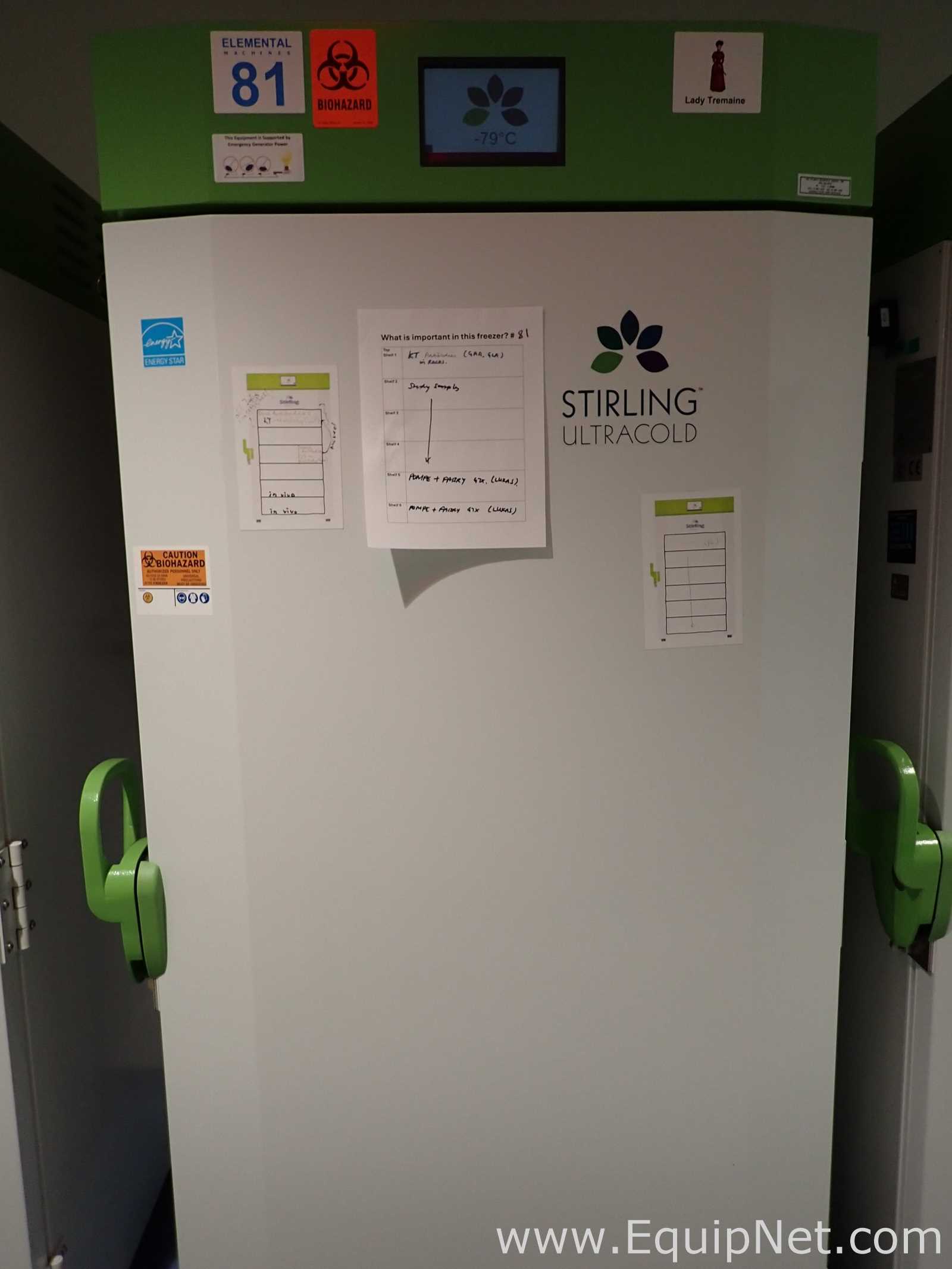 Congelador Stirling Ultracold  SU780XLE