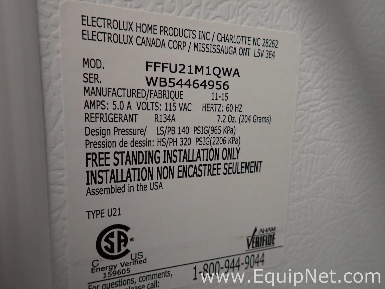 Congelador Frigidaire FFFU21M1QWA