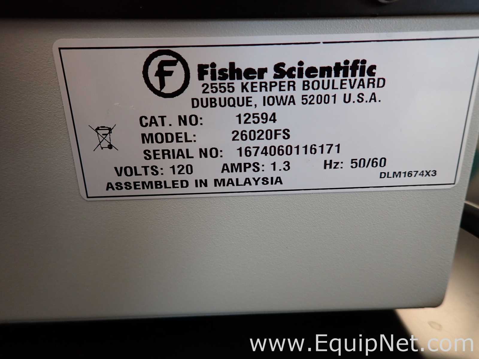 Equipamento para Histologia Fisher Scientific 26020FS