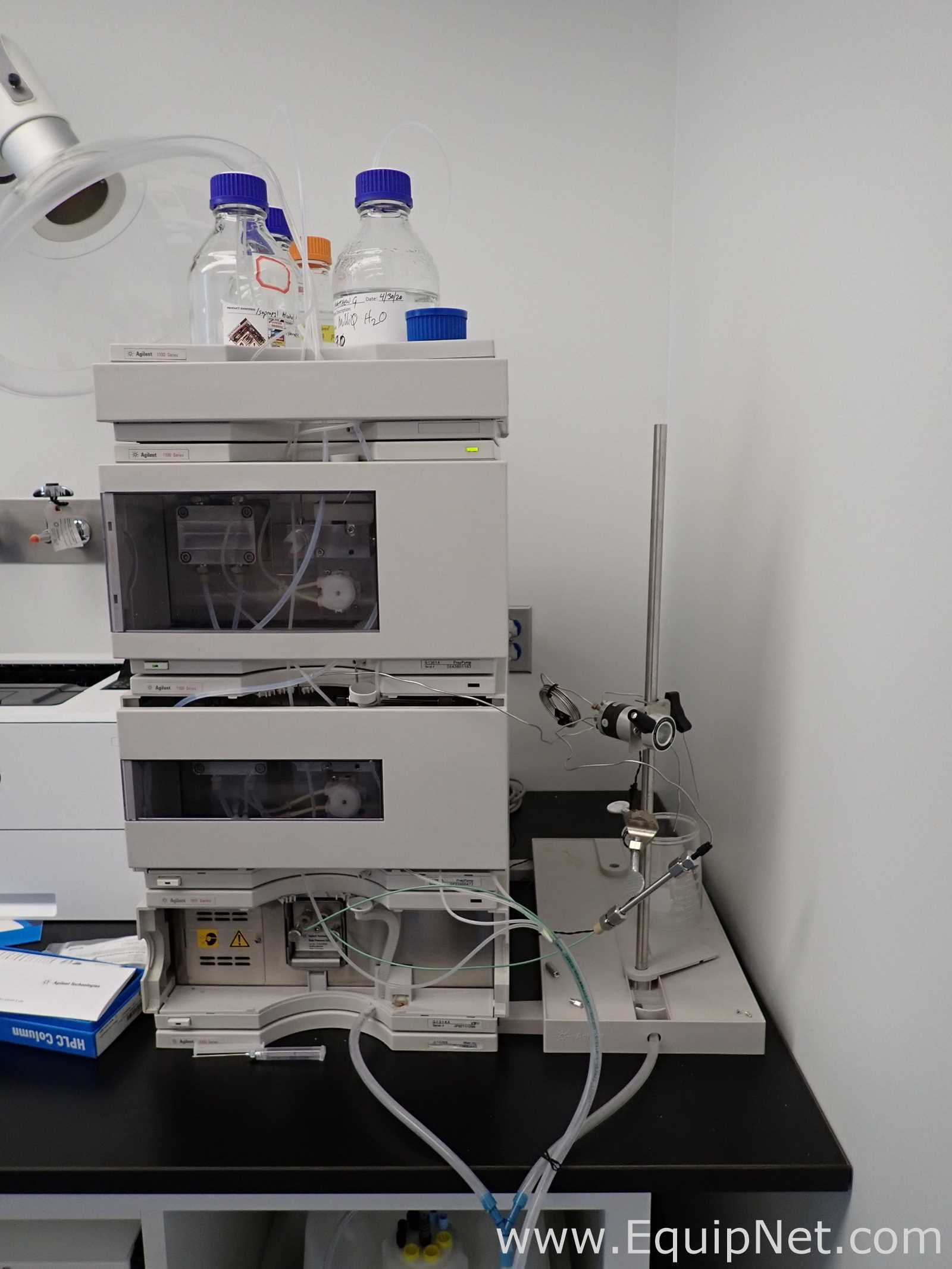 Sistema HPLC Agilent Technologies 1100 Series Preparative HPLC (2x G1361A, G1314A, G1328B)
