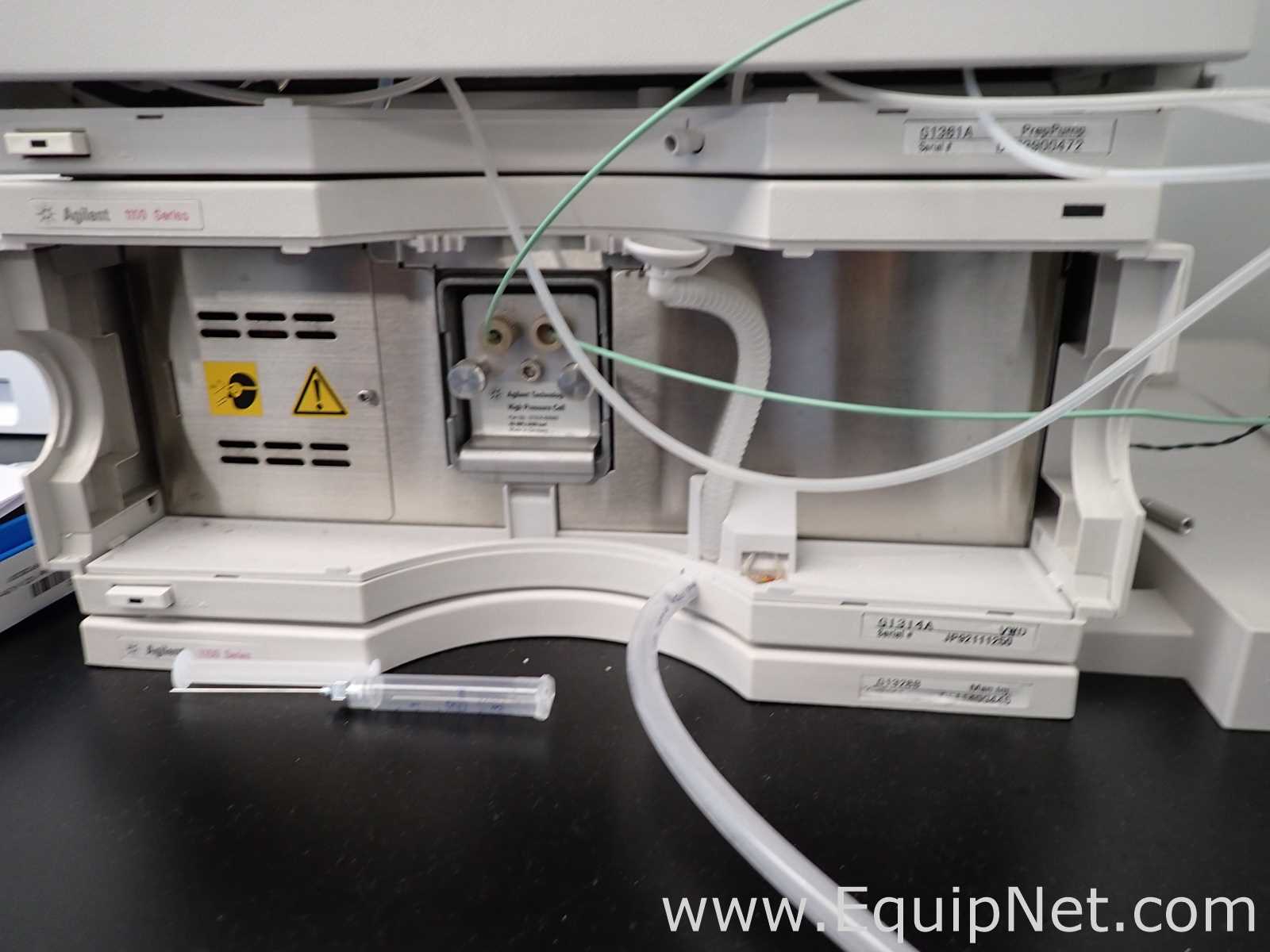 Sistema HPLC Agilent Technologies 1100 Series Preparative HPLC (2x G1361A, G1314A, G1328B)