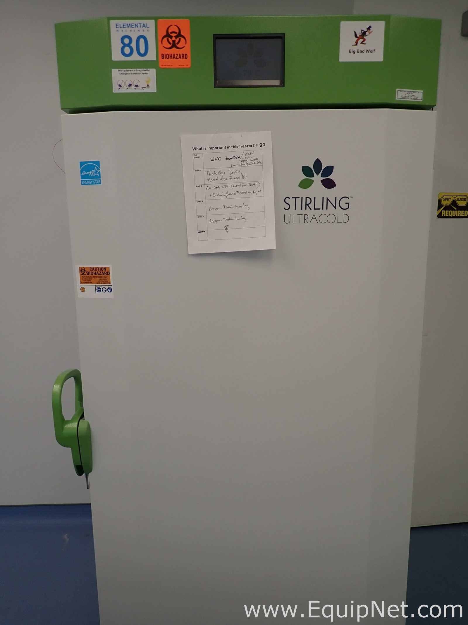 Congelador Stirling Ultracold  SU780XLE