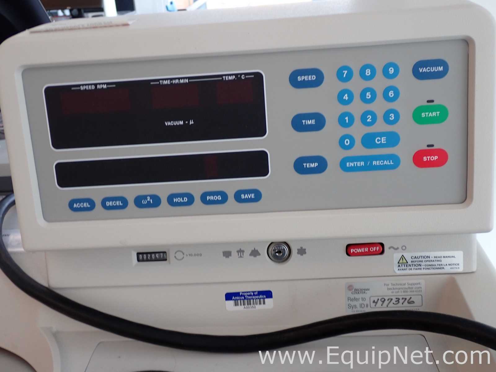 Centrífuga para laboratorio Beckman Coulter Optima L-90K