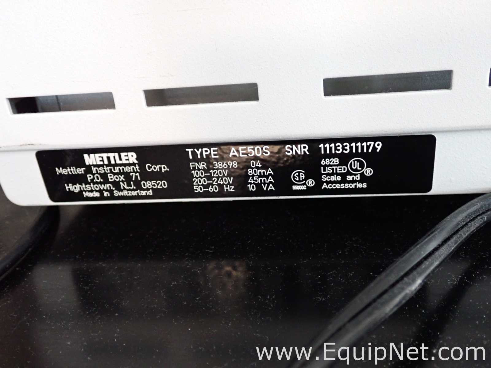 Mettler AE50S Analytical Balance