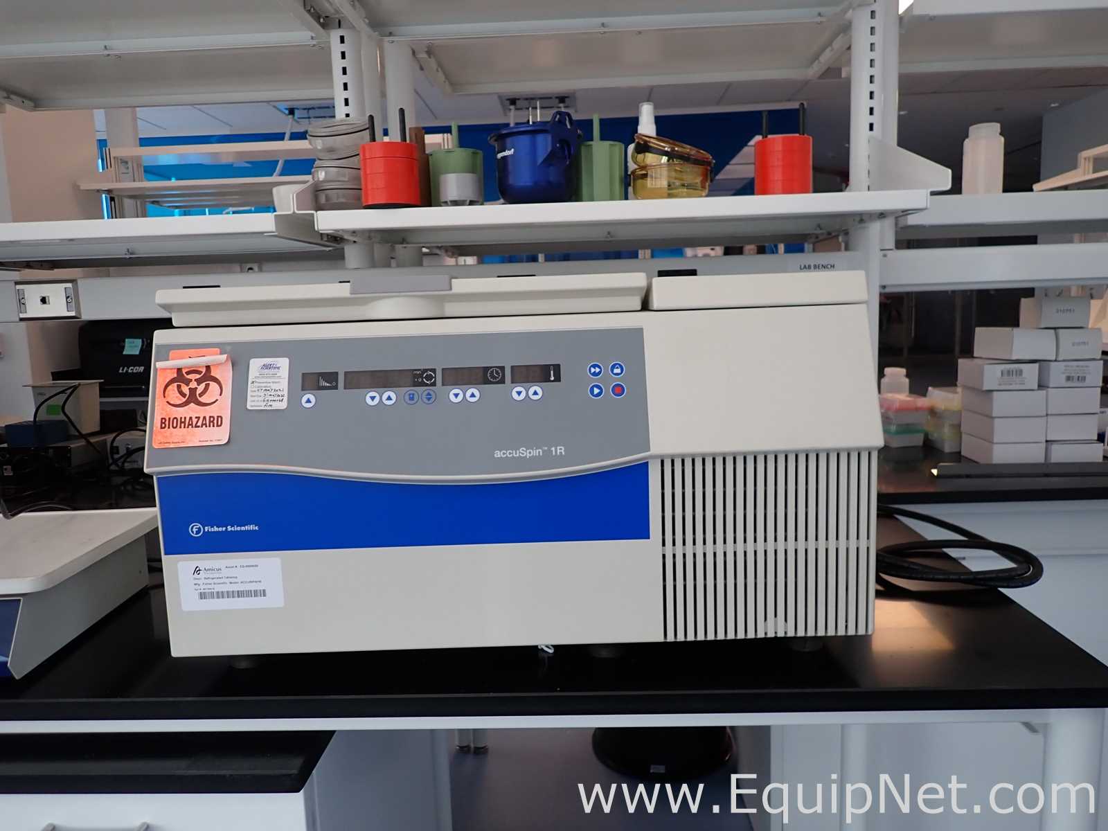 Fisher Scientific accuSpin 1R Refrigerated Benchtop Centrifuge