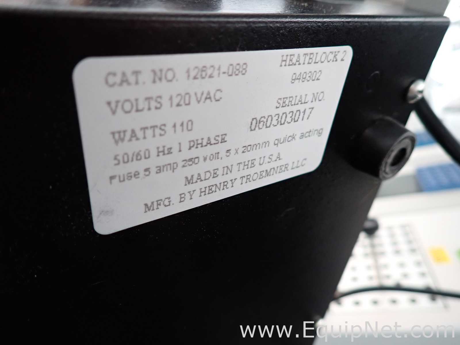 Lote de  Baño Seco / Bloque Caliente VWR Digital Heatblock / Analog Heatblock (cat. 12621-088 / 12621-104 / 13259-052; models 949302, 949310, 949036)