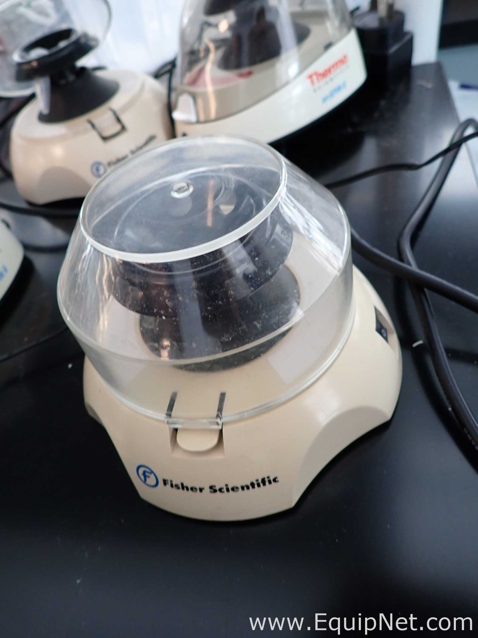Lot of 4 Thermo Scientific mySPIN 6 and Fisher Scientific Mini Centrifuges