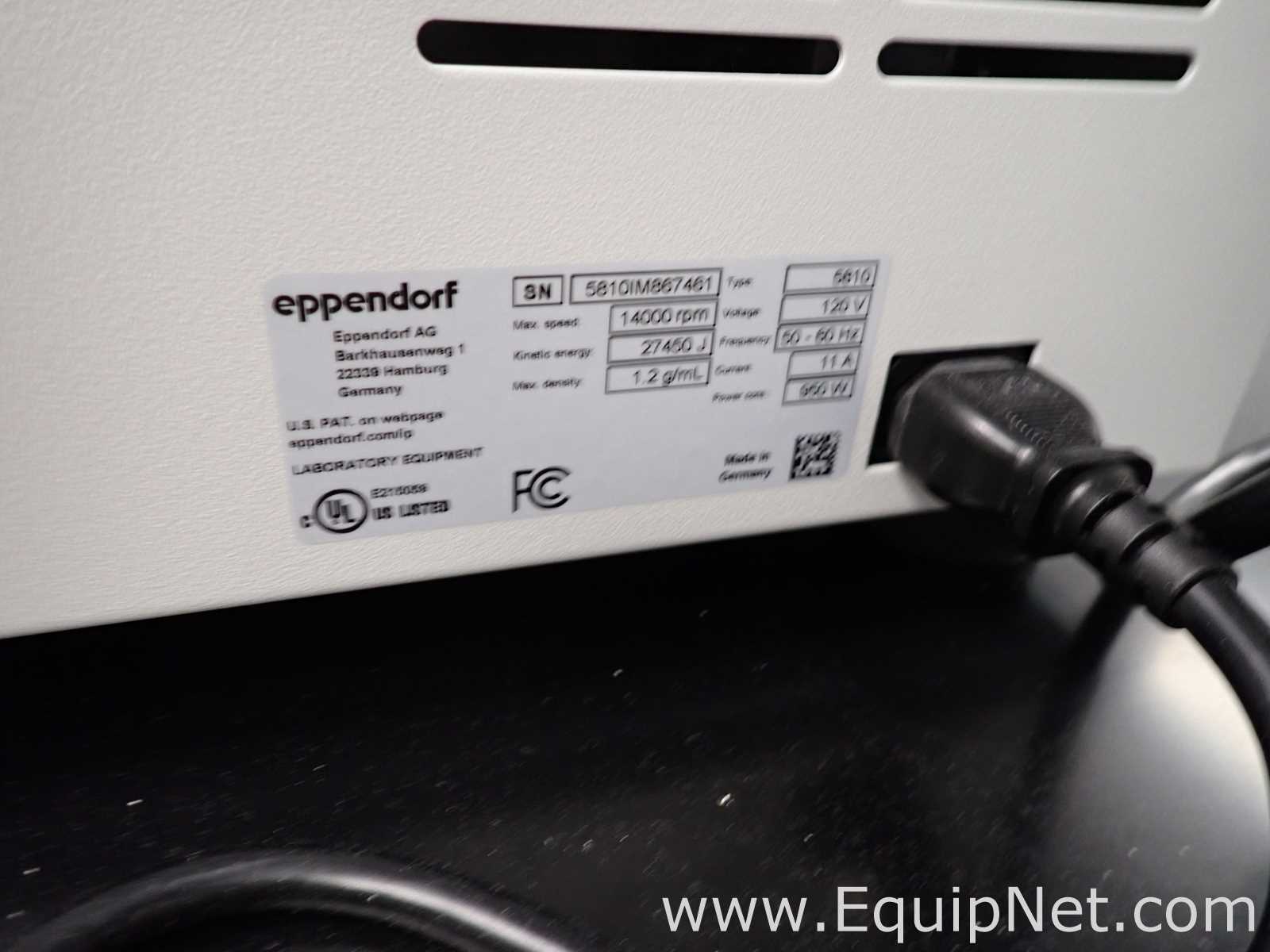 Centrífuga para laboratorio Eppendorf 5810