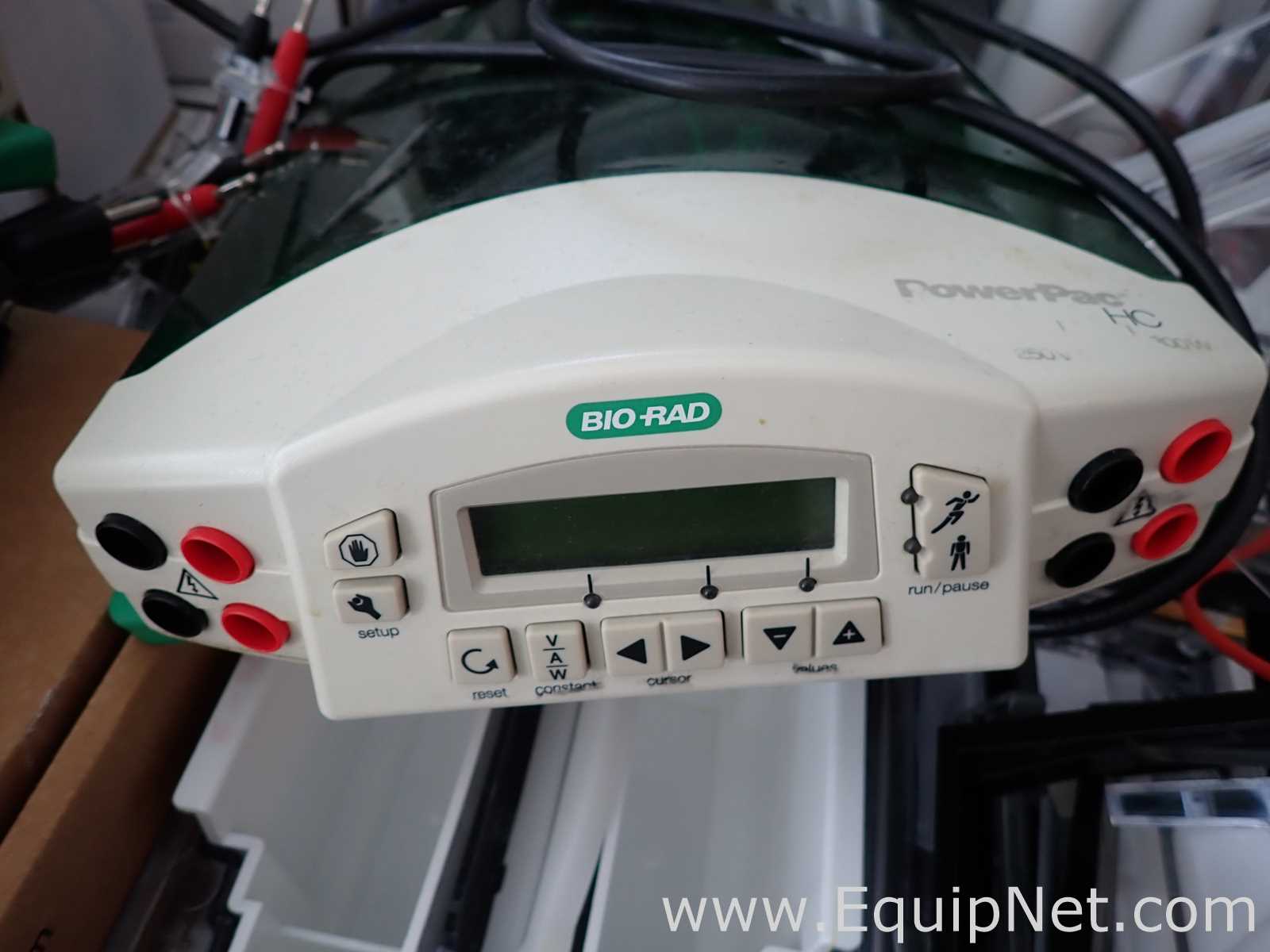 Lot of Bio-Rad PowerPac HC Electrophoresis Power Supplies with Gel Tanks