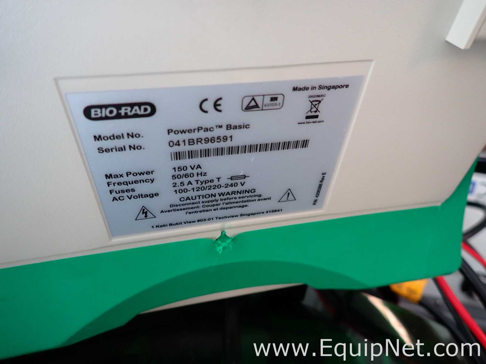 Lot of Bio-Rad PowerPac HC Electrophoresis Power Supplies with Gel Tanks