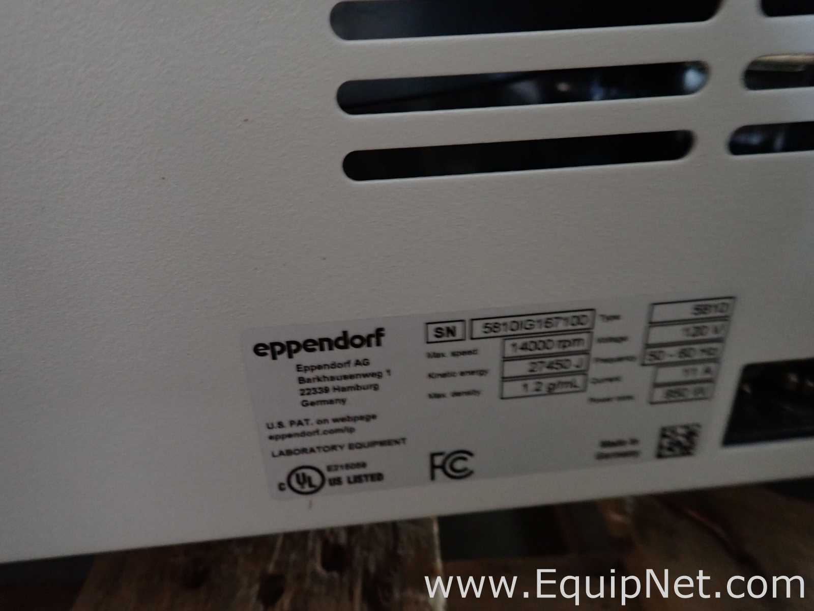 Eppendorf Centrifuge 5810 Benchtop Laboratory Centrifuge