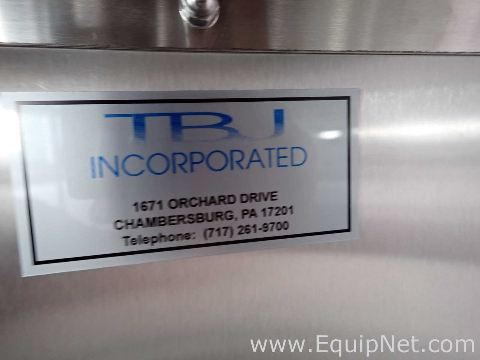 Campana de Ventilación y Flujo Acero inoxidable TBJ Inc 24-48 DD-AH-C
