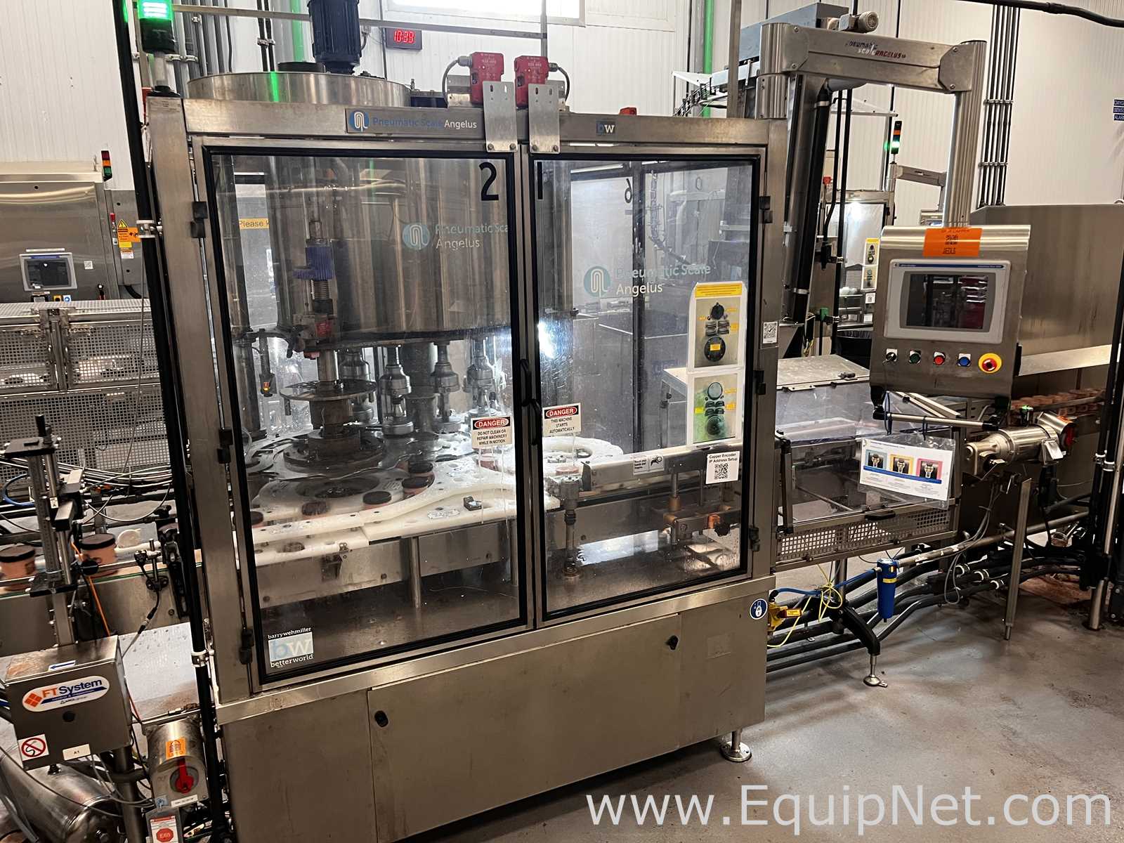Línea para Producción de Helados/Paletas de Hielo Pneumatic Scale Angelus LC450-6