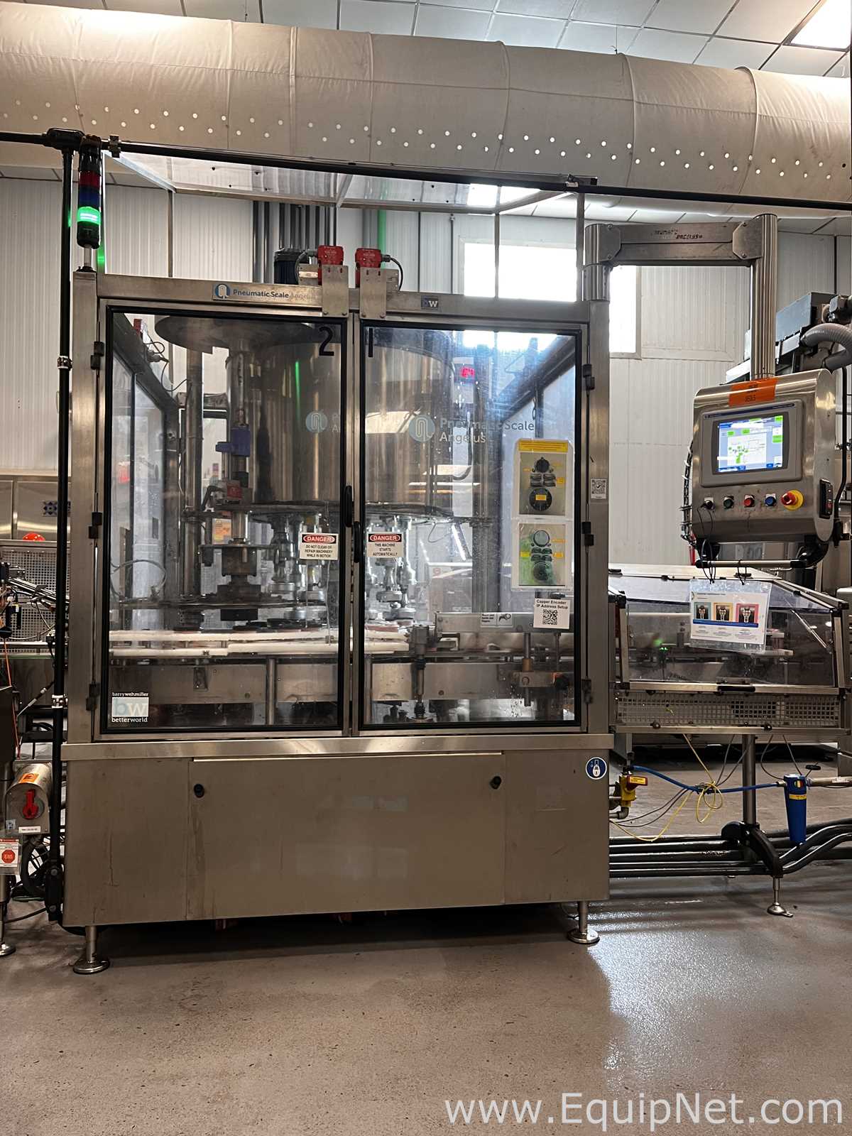 Línea para Producción de Helados/Paletas de Hielo Pneumatic Scale Angelus LC450-6