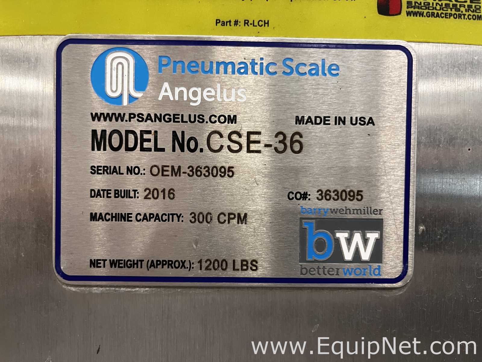 Línea para Producción de Helados/Paletas de Hielo Pneumatic Scale Angelus LC450-6