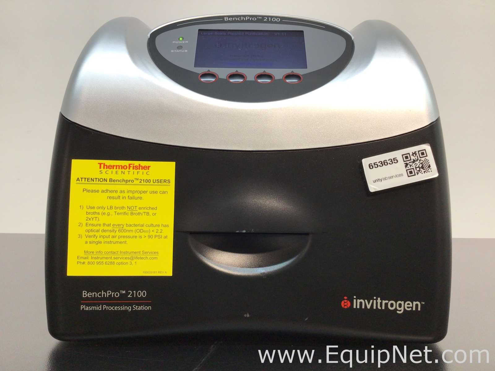 Invitrogen BenchPro 2100 Plasmid Processing Station