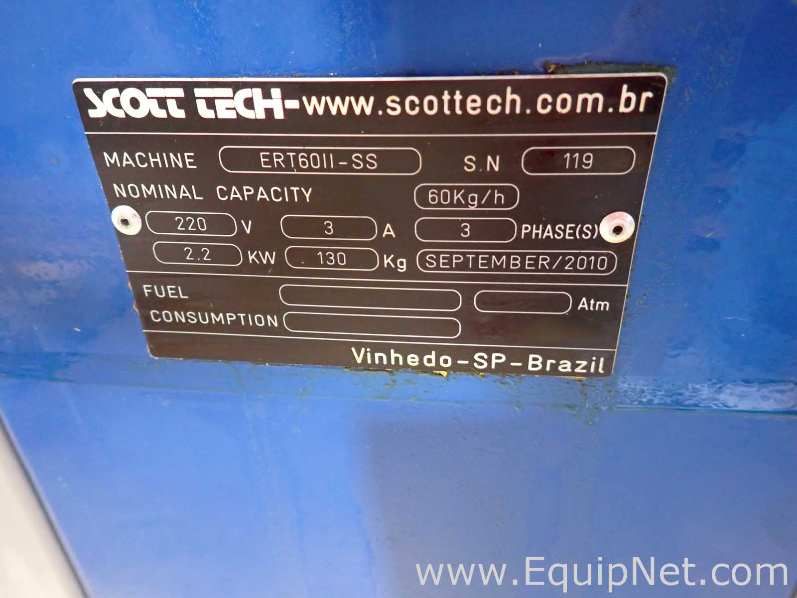 Prensa Scott Tech ERT60II-SS