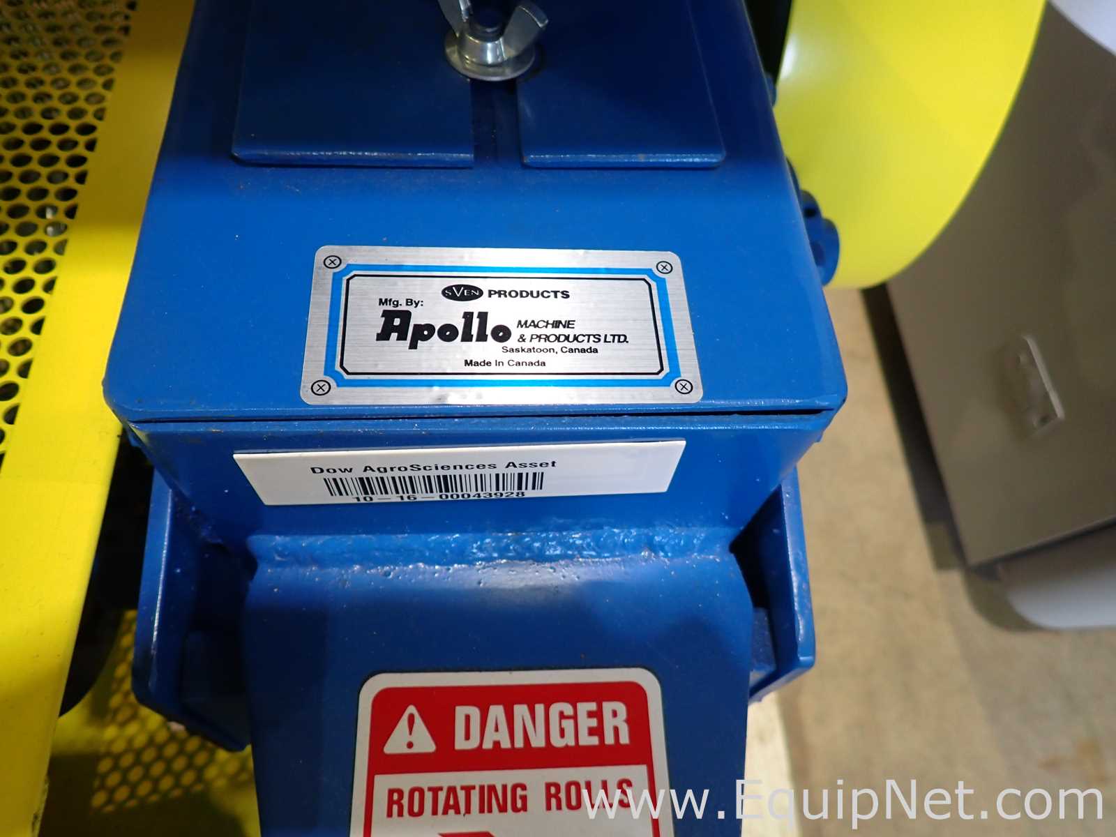 Apollo Machine and Products Roller Grain Mill - 9115