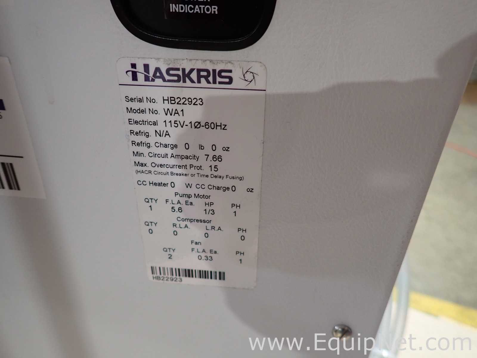 Haskris WA1 Recirculating Water Chiller -= 8606